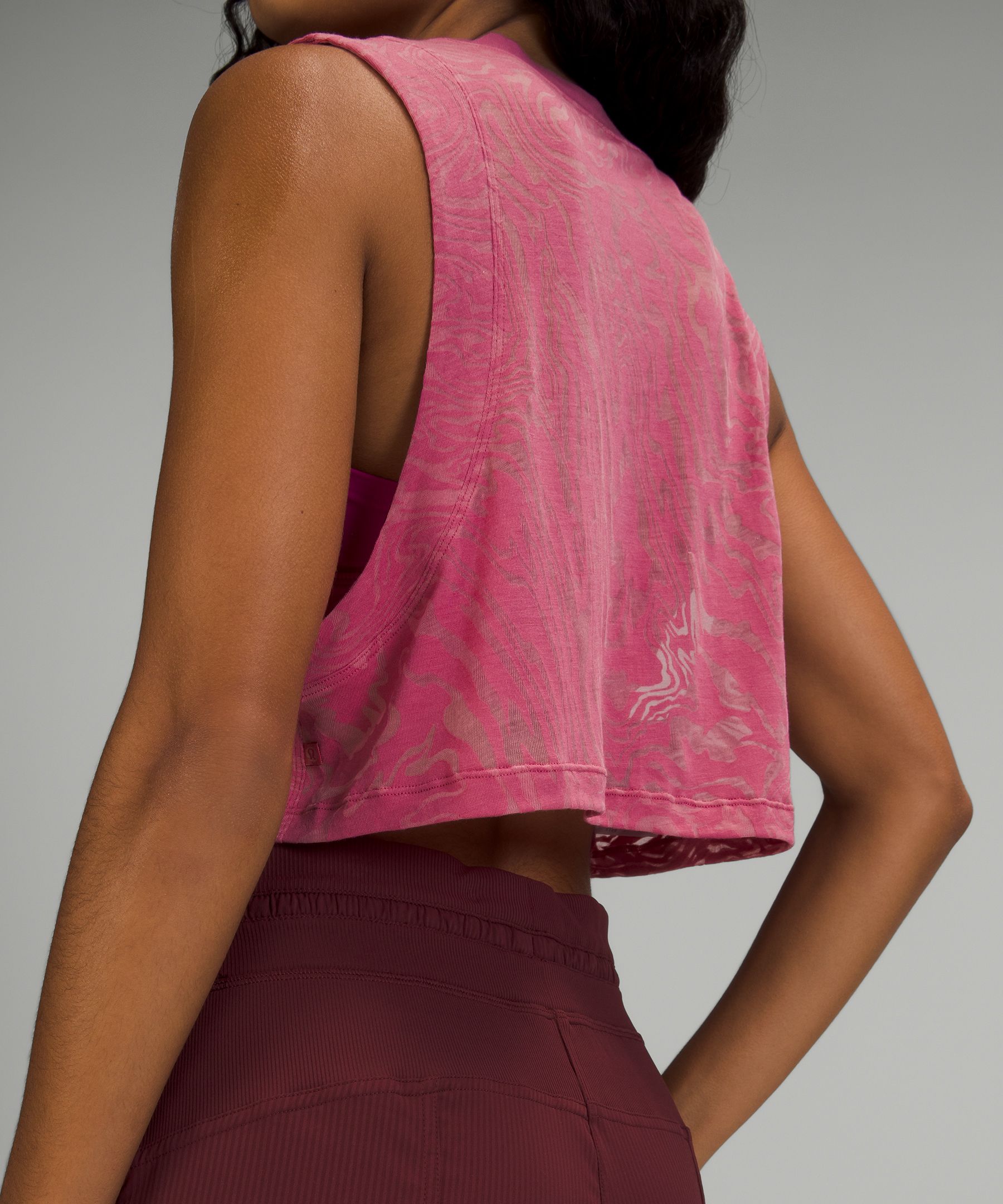 All Yours Crop Tank Top Veil
