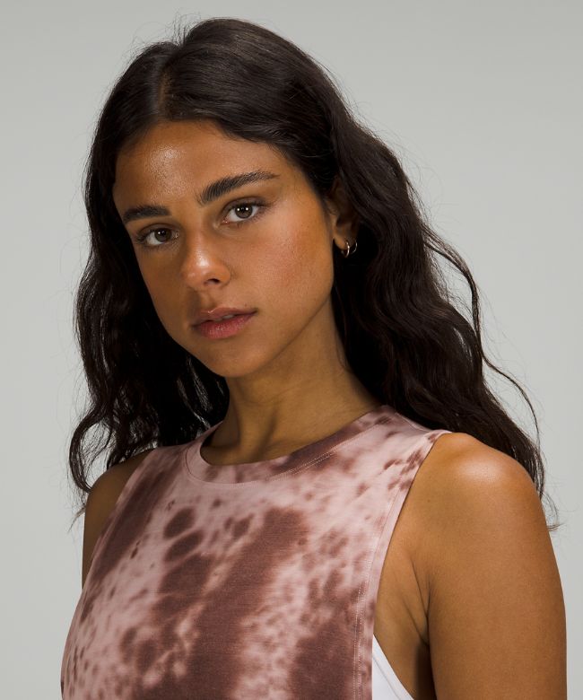 Cut Back Crop Tank Top