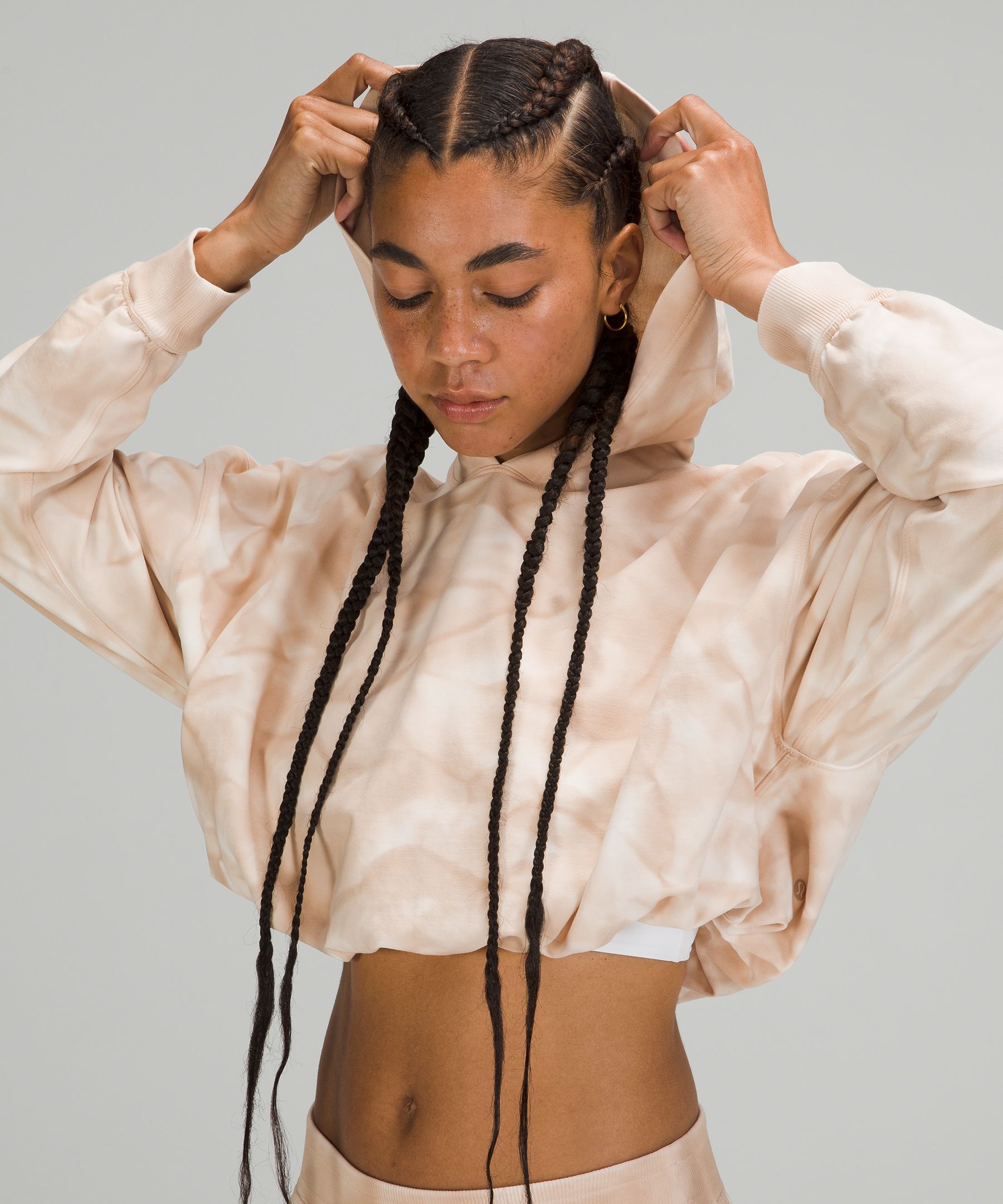 LA All Yours Bubble Hem Hoodie