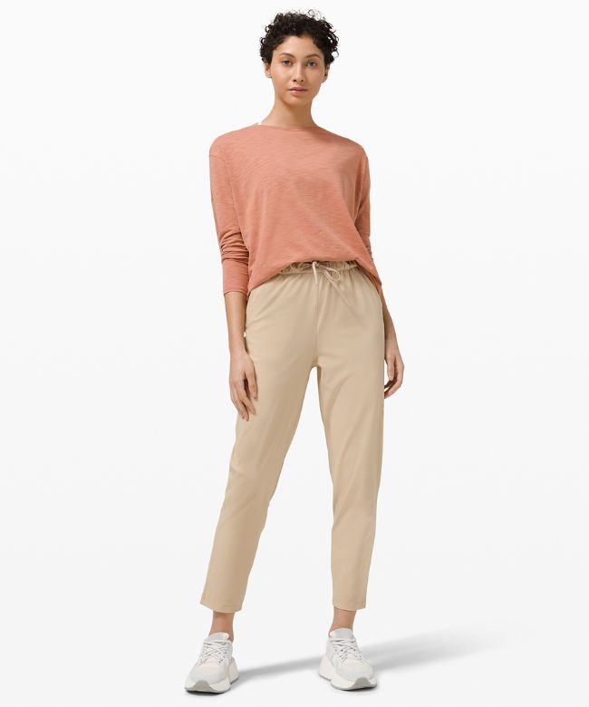 Stretch High-Rise Pant 7/8 Length
