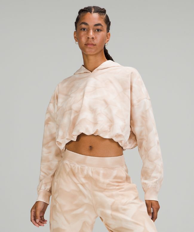 LA All Yours Bubble Hem Hoodie