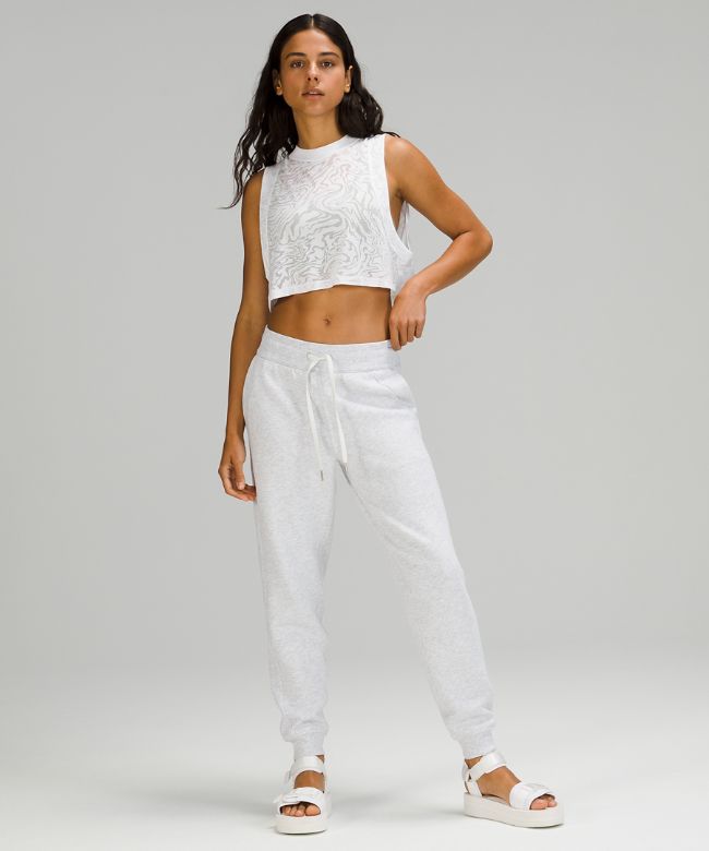 All Yours Crop Tank Top Veil