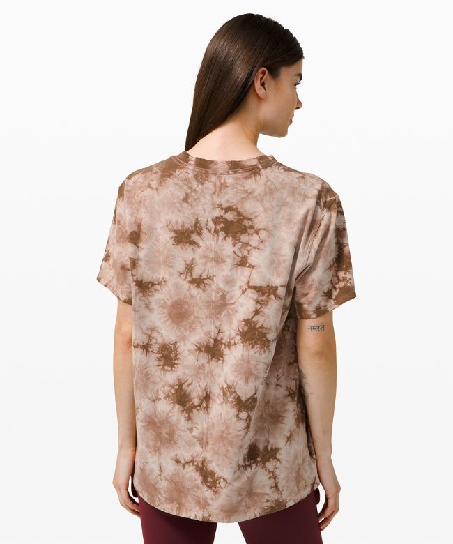 All Yours Short Sleeve Shirt Tee Earth Dye