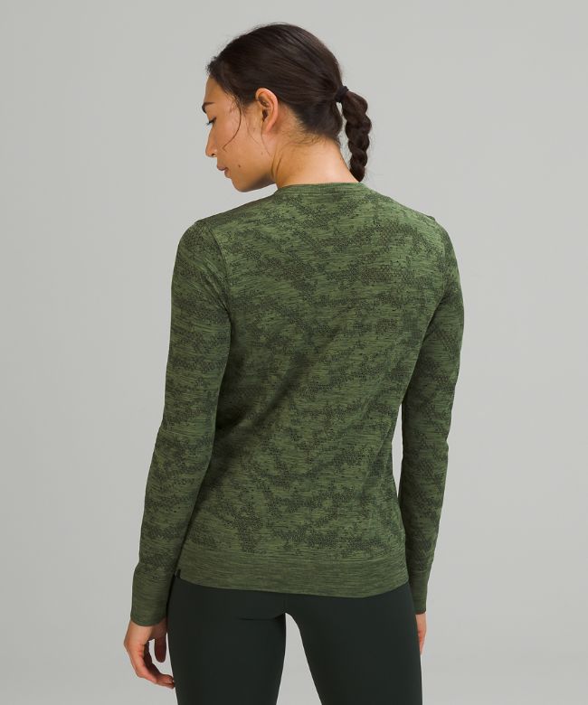 Swiftly Breathe Relaxed-Fit Long Sleeve Shirt