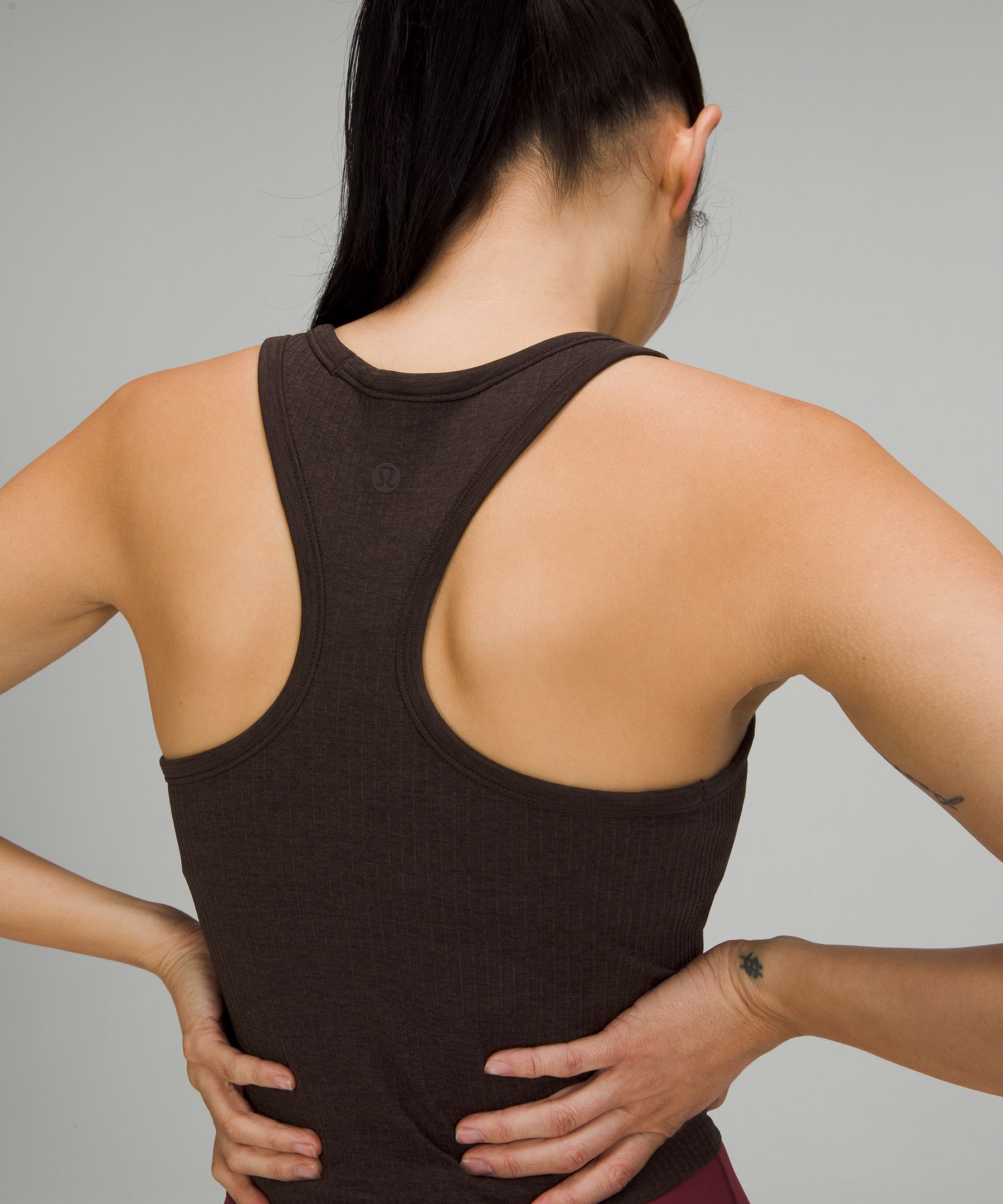 Ebb to Street Cropped Racerback Tank Top