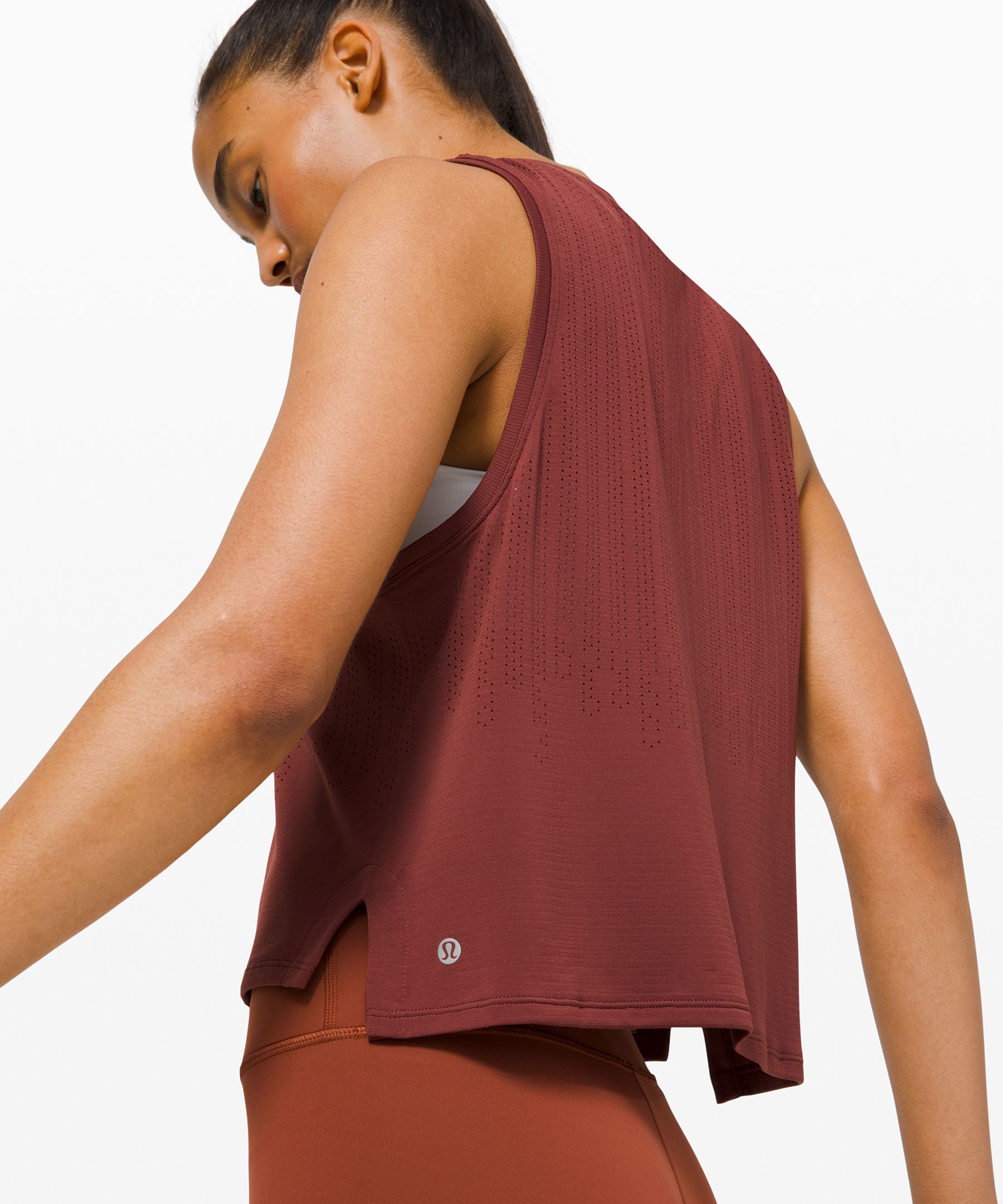 Train to Be Tank Top Stripe