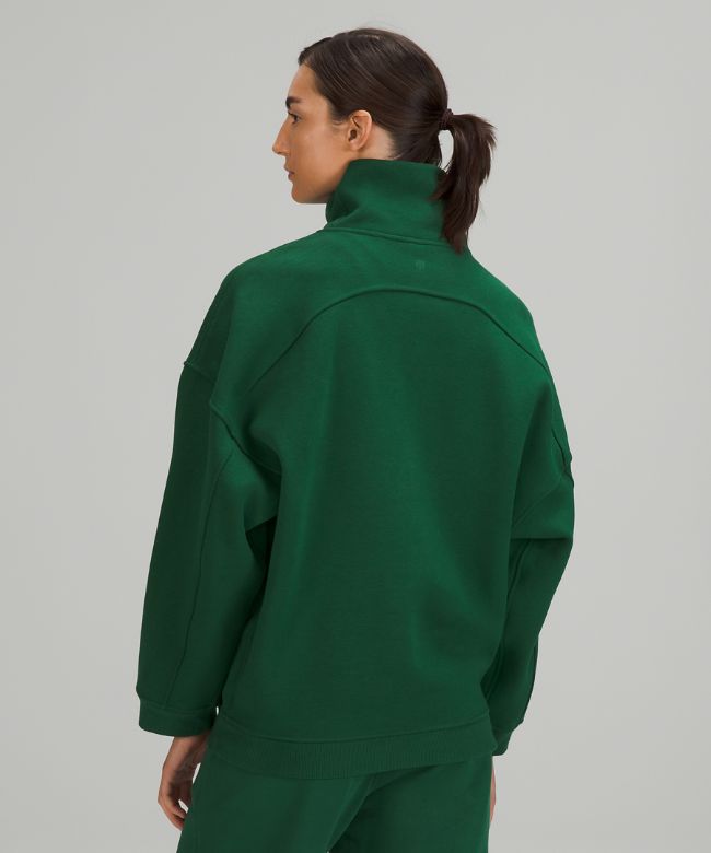 Thick Fleece Half-Zip Online Only