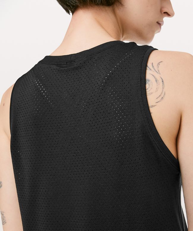 Breeze By Muscle Crop Tank Top logo