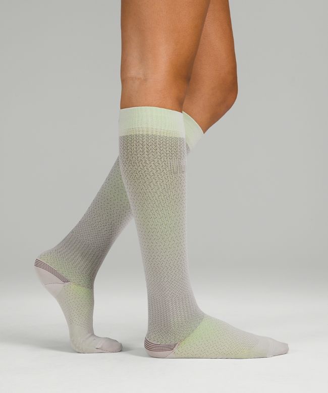 SeaWheeze MicroPillow Compression Run Sock Knee High