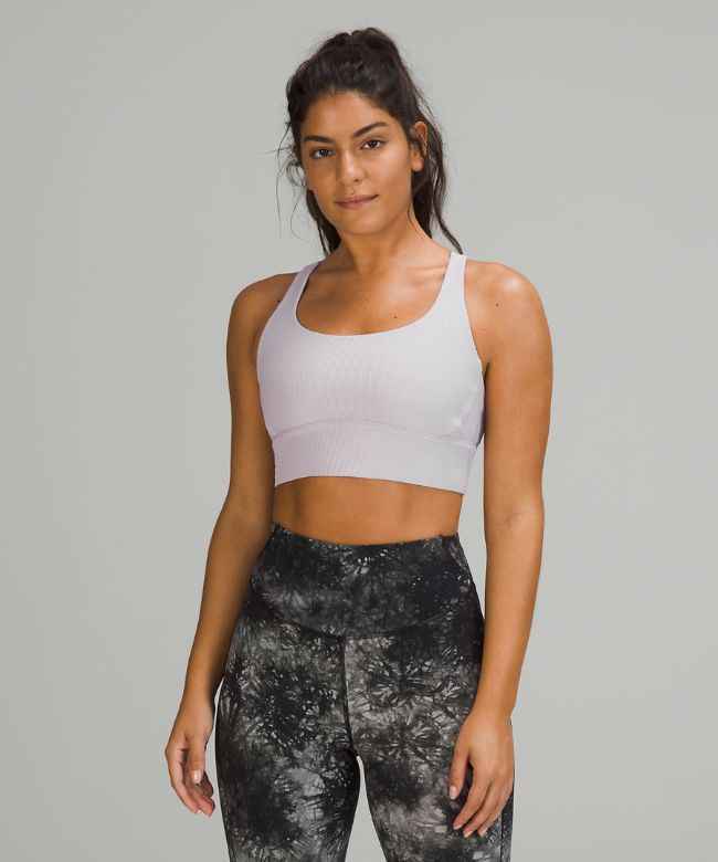 Energy Longline Bra Ribbed Luxtreme Medium Support, B–D Cups