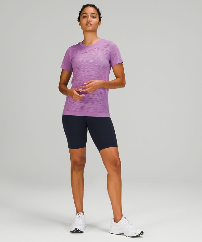 Swiftly Breathe Short Sleeve Shirt Squad