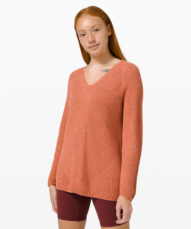Knit Blend Textured Pulllover