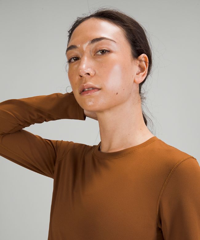 High Neck Running and Training Long Sleeve Shirt Online Only