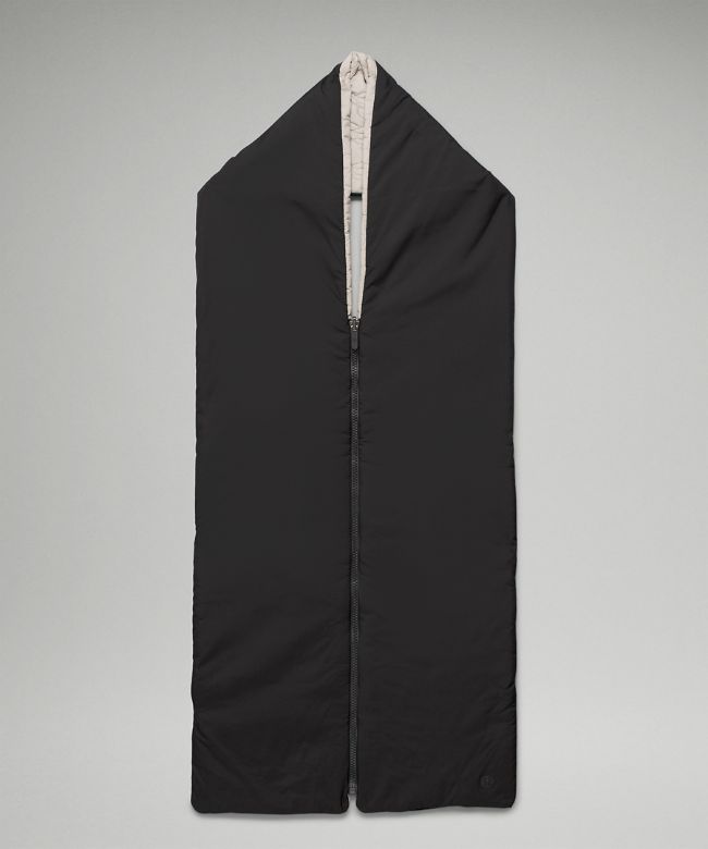 Reversible Quilted Zip Scarf