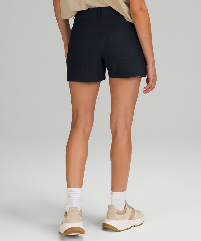 City Sleek 5 Pocket High-Rise Short 4