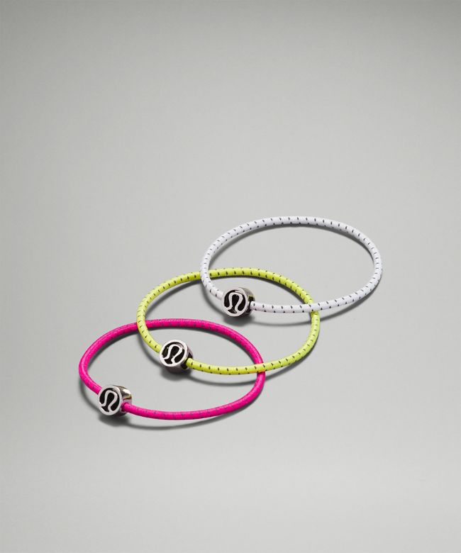 Glow On Hair Ties 3 Pack