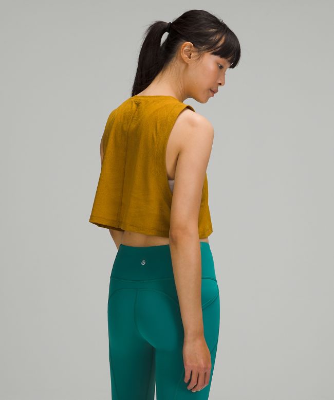 All Yours Crop Tank Top Train