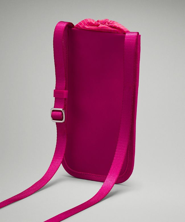 Drawcord Top-Cinch Crossbody Bag