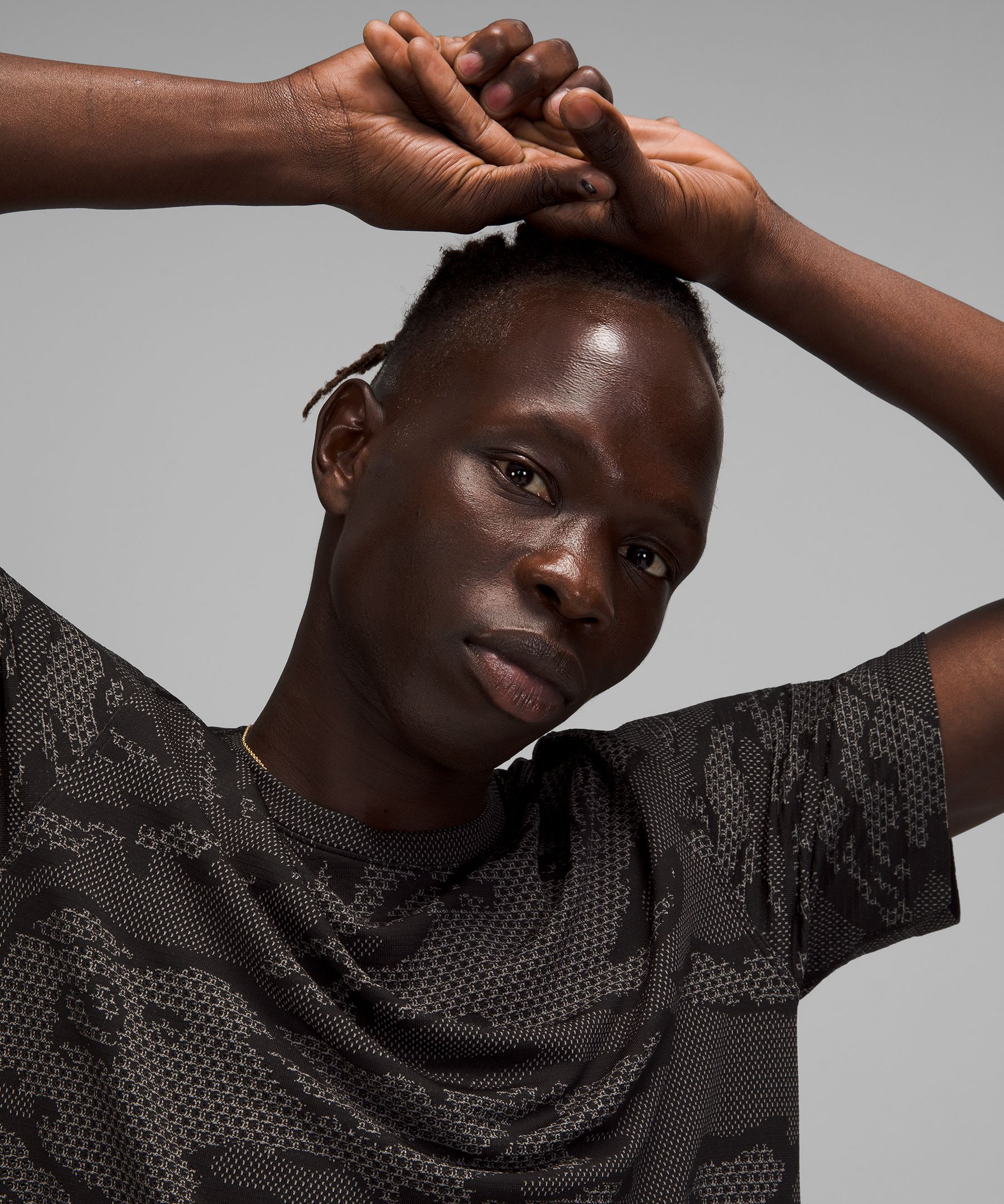 Metal Vent Breathe Short Sleeve Shirt Paris