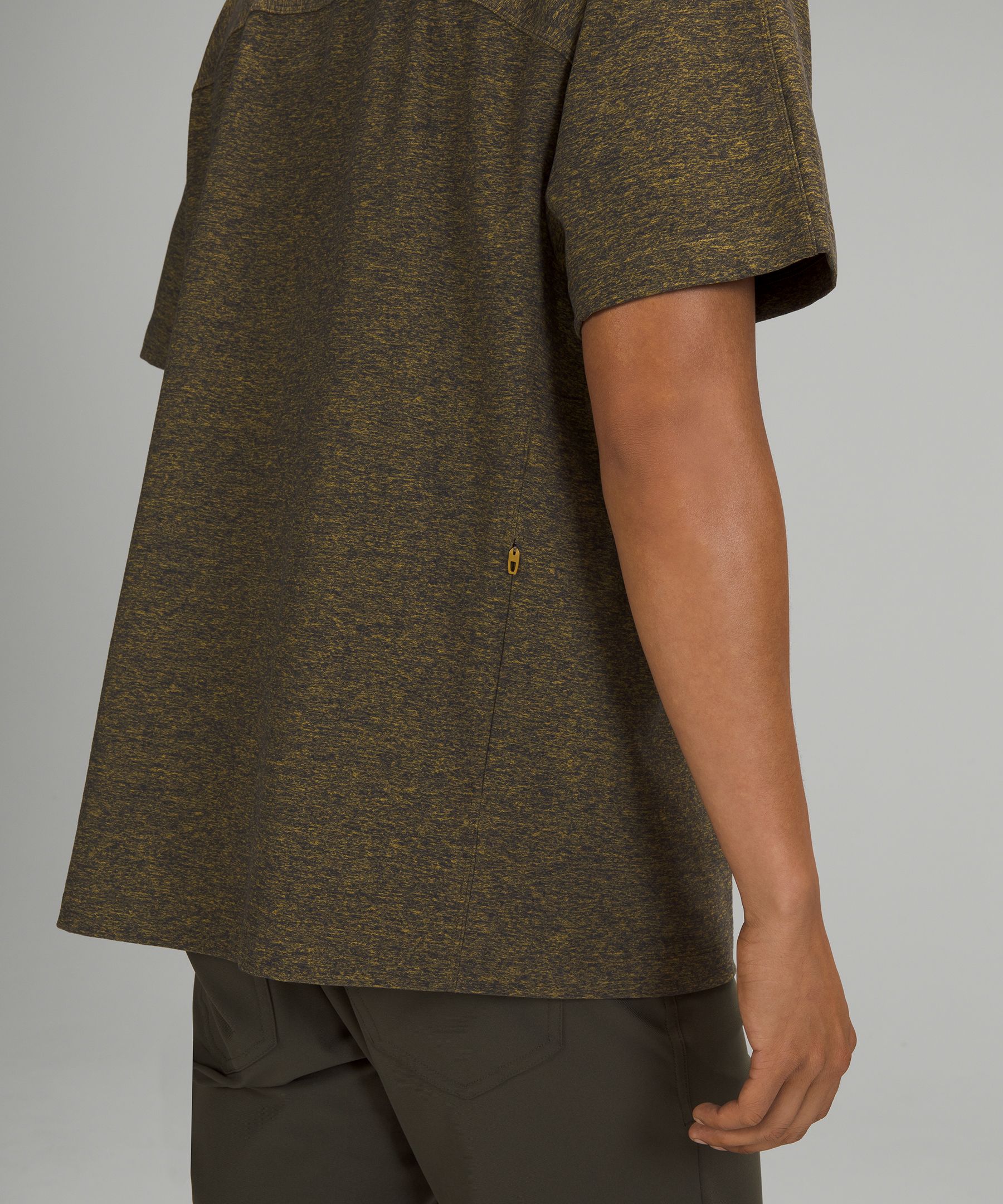 Rulu Mock Neck Short Sleeve Shirt