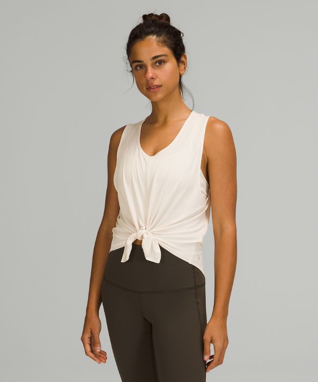 Flow Y 2-in-1 Yoga Tank Top Light Support, A–C Cups