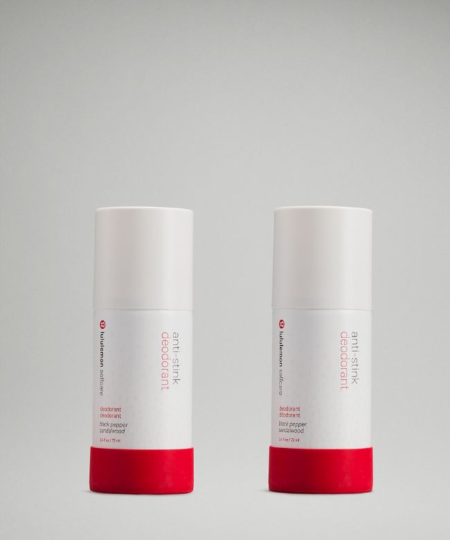 Anti-Stink Deodorant 2 Pack Black Pepper Sandalwood