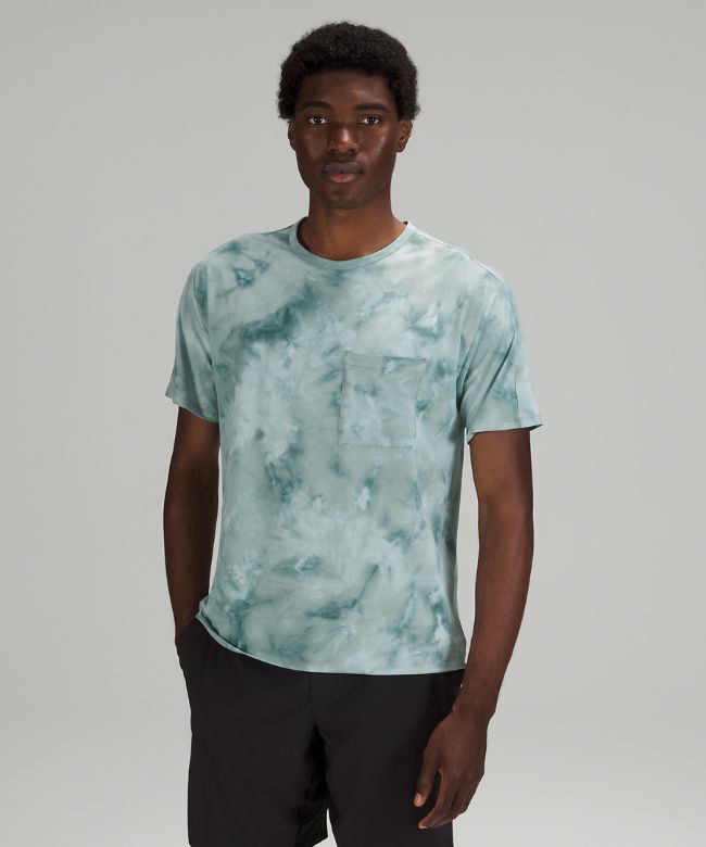 Relaxed Mesh Pocketed Short Sleeve Shirt