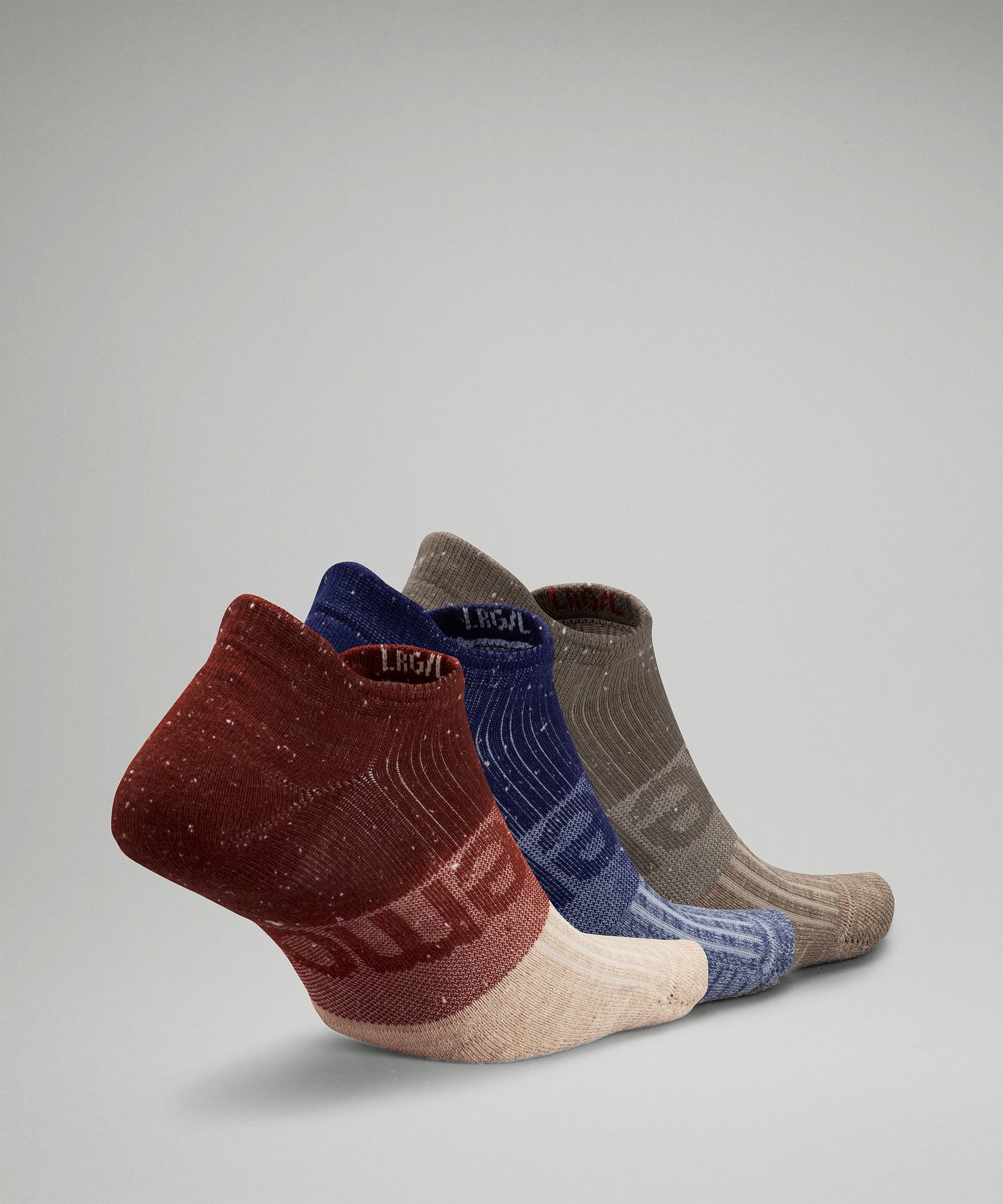 Daily Stride Low-Ankle Sock 3 Pack Colour Block