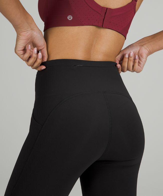 Swift Speed High-Rise Crop 23 Brushed Luxtreme