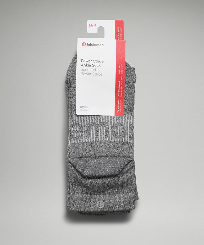 Power Stride Ankle Sock 3 Pack