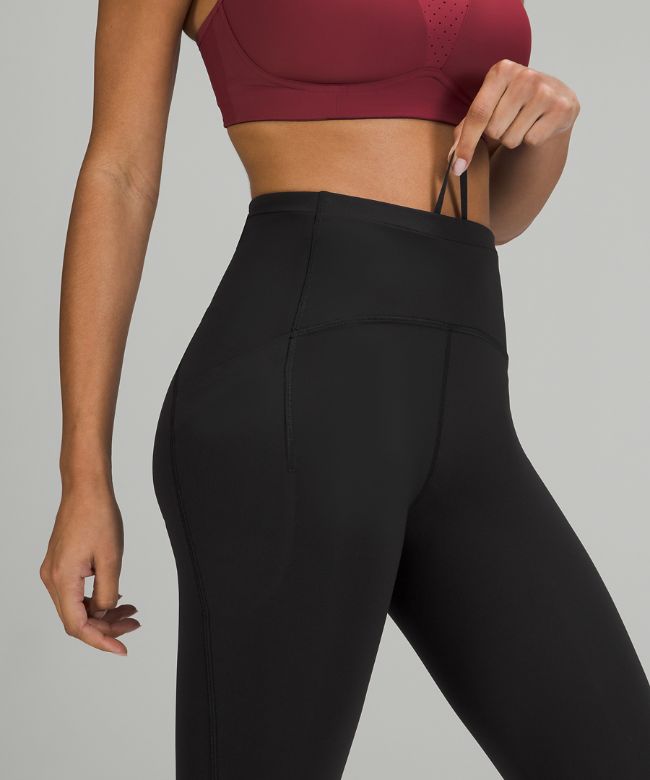 Swift Speed High-Rise Crop 23 Brushed Luxtreme