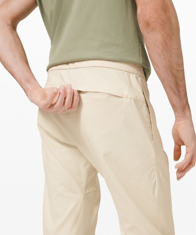 Relaxed Fit Belted Stretch Pant 29 Online Only