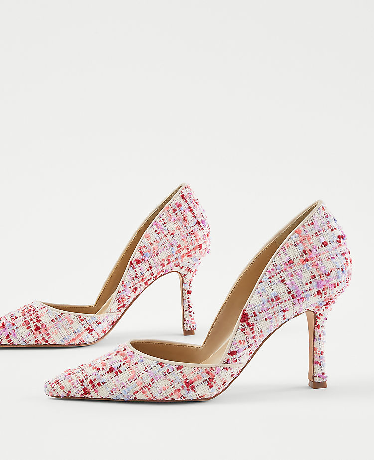 Azra Tweed Pumps