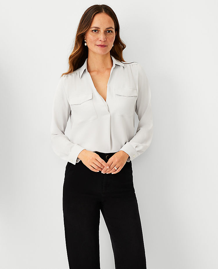 Ann Taylor Outlet |  Camp Shirt