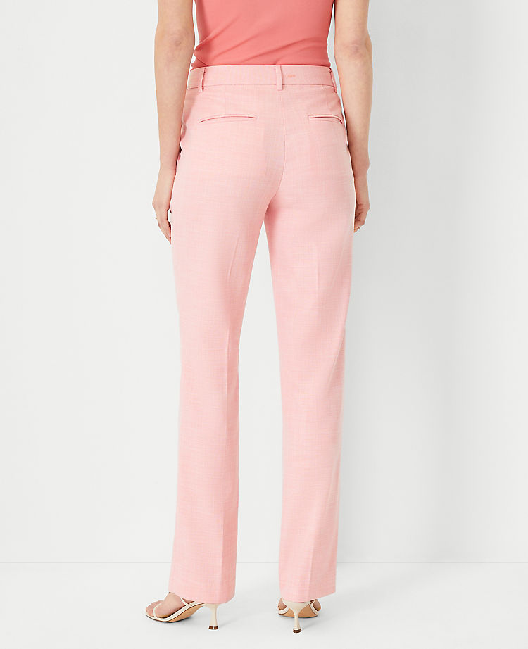 Ann Taylor Outlet |  The Sophia Straight Pant in Texture - Curvy Fit