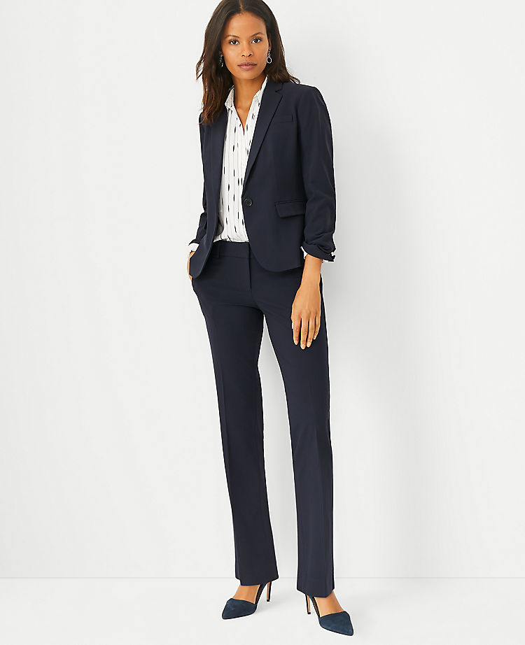 Ann Taylor Outlet |  The Sophia Straight Pant in Seasonless Stretch