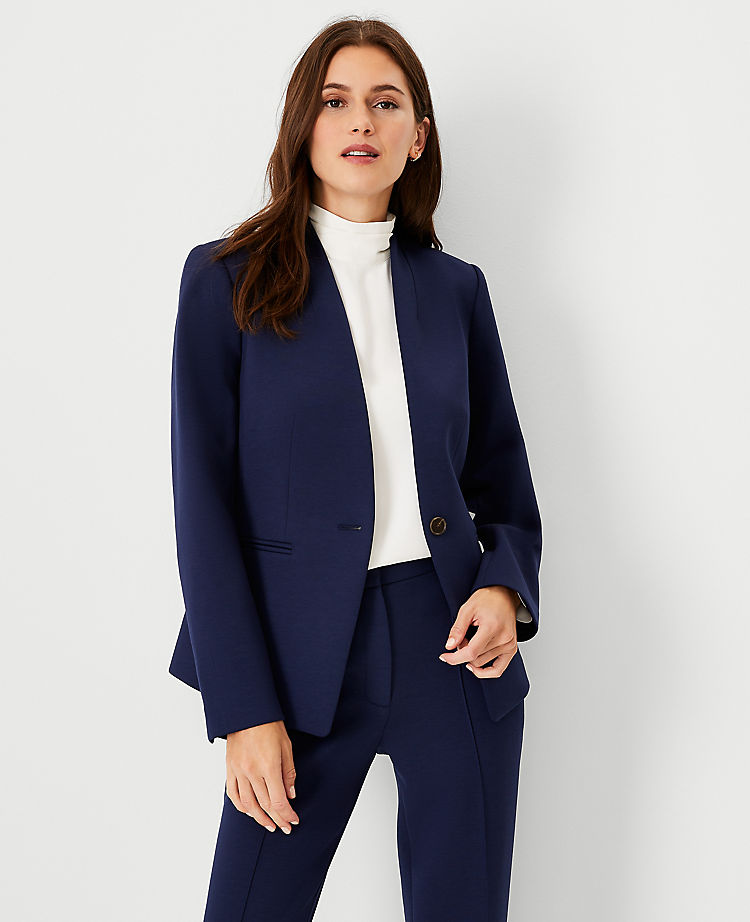 Ann Taylor Outlet |  The Cutaway Blazer in Double Knit