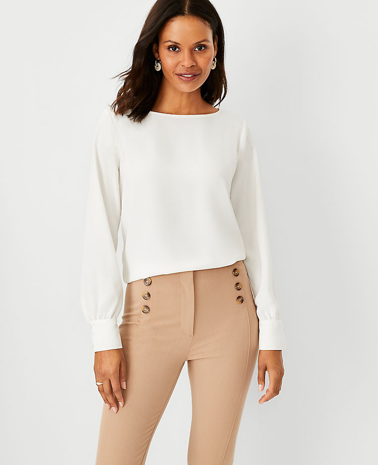 Ann Taylor Outlet |  Boatneck Blouse