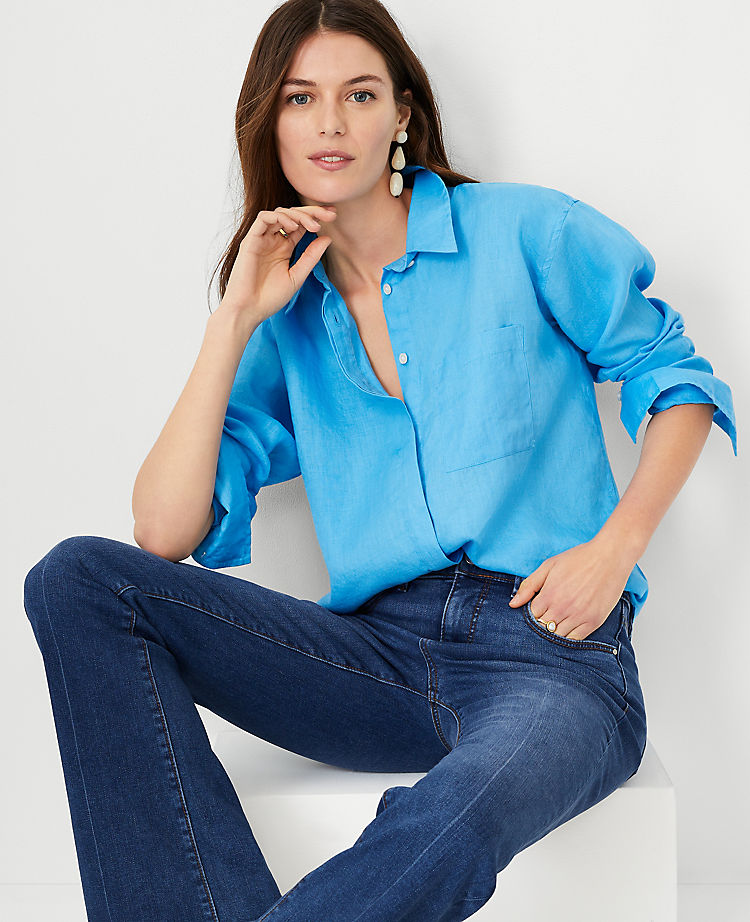 Oversized Linen Shirt