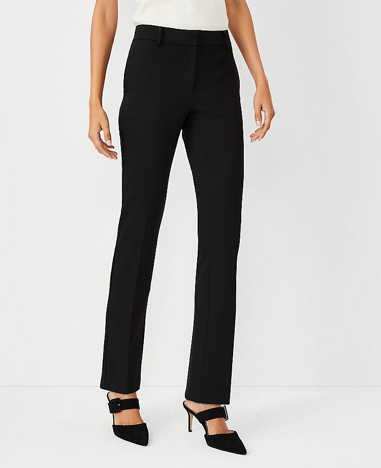 Ann Taylor The Sophia Straight Pant in Knit - Curvy Fit