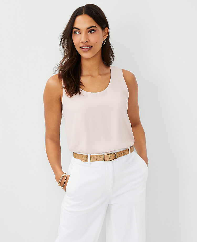 Ann Taylor Outlet |  Mixed Media Tank Top
