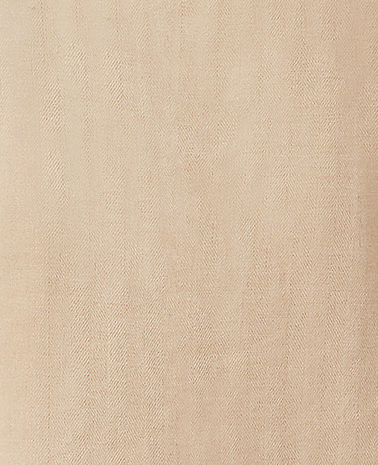 Ann Taylor Outlet |  The Long Double Breasted Blazer in HerRingbone Linen Blend