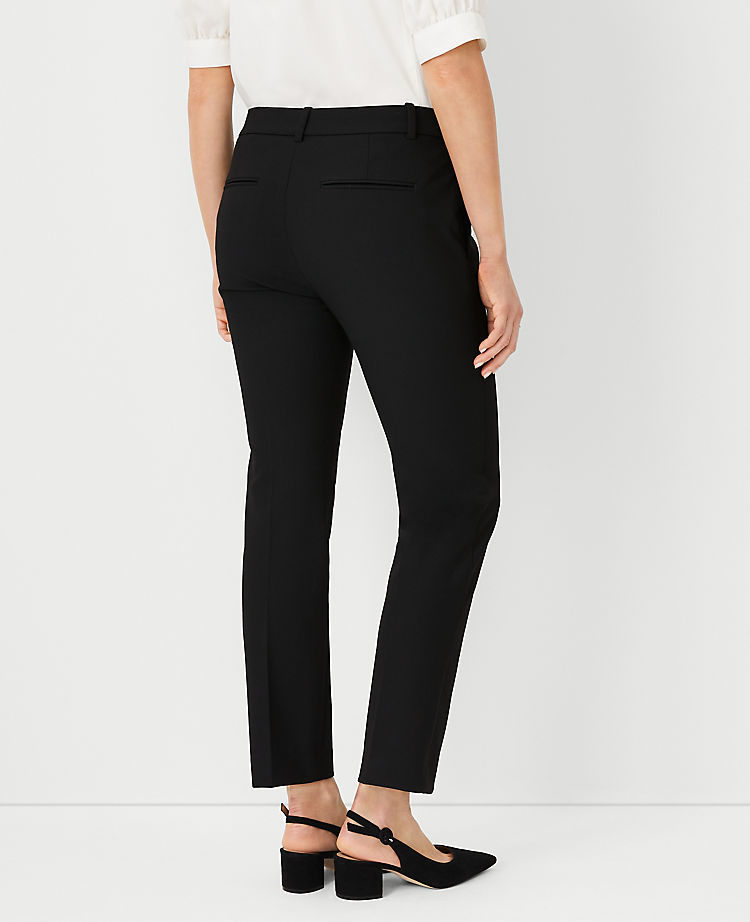 Ann Taylor Outlet |  The Eva Ankle Pant In Bi-Stretch - Curvy Fit