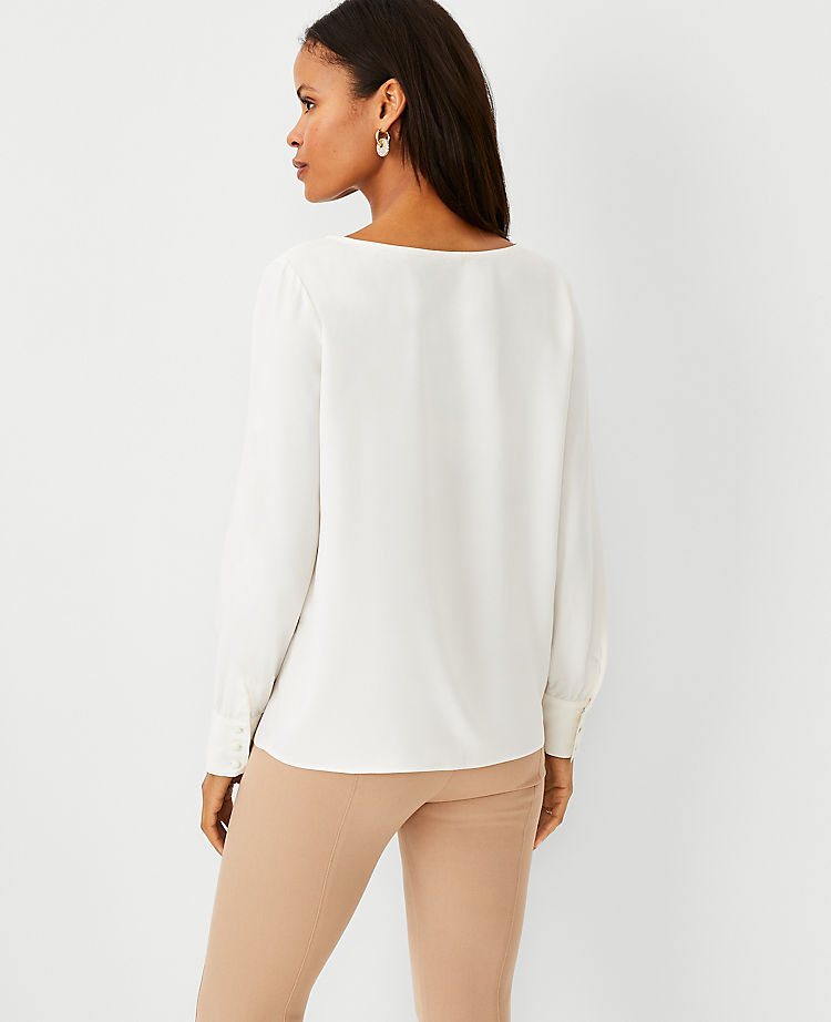 Ann Taylor Outlet |  Boatneck Blouse