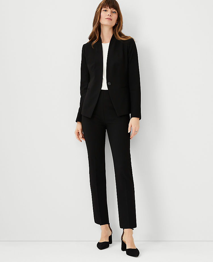 Ann Taylor Outlet |  The Side Zip Eva Ankle Pant in Bi-Stretch