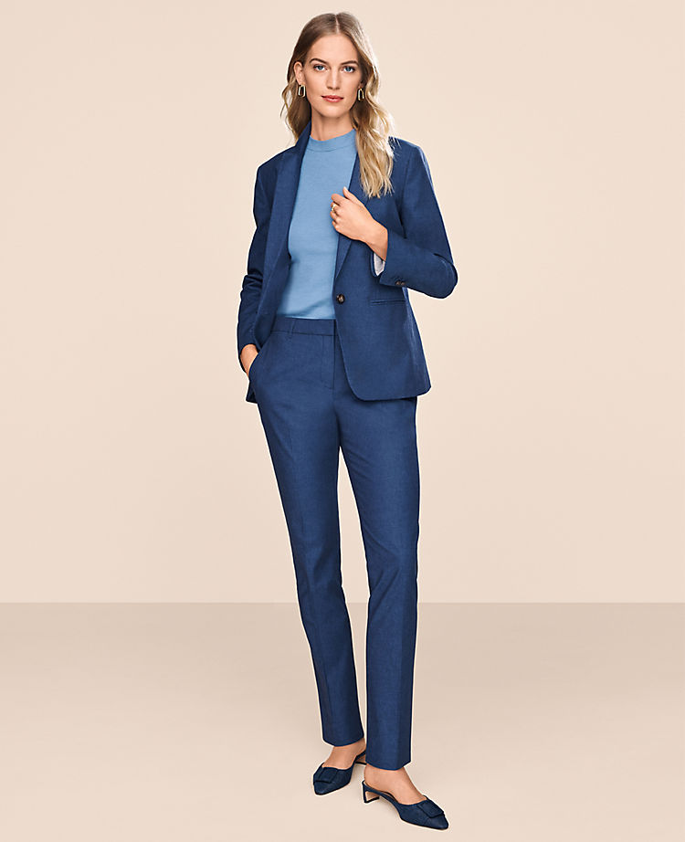 Ann Taylor Outlet |  The Sophia Straight Pant in Lightweight Refined Denim