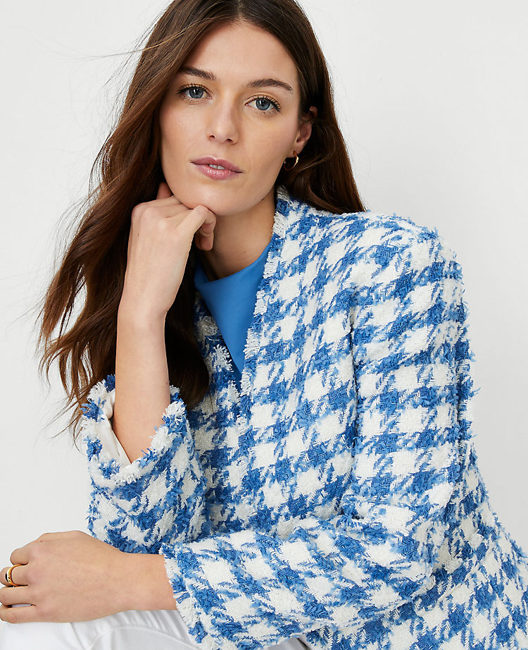 Ann Taylor Outlet |  The Cutaway Jacket in Tweed