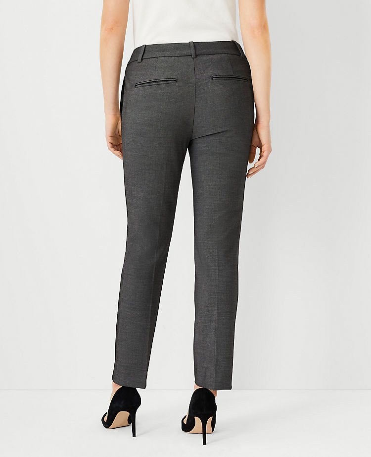 Ann Taylor Outlet |  The Eva Ankle Pant In Bi-Stretch - Curvy Fit