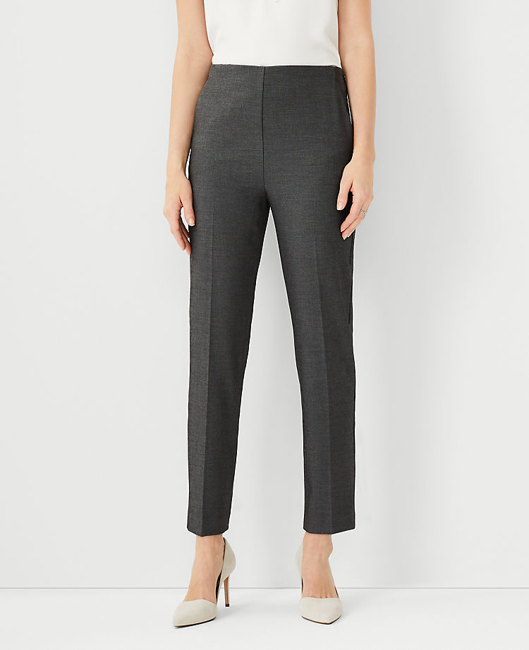 Ann Taylor Outlet |  The Side Zip Eva Ankle Pant in Bi-Stretch