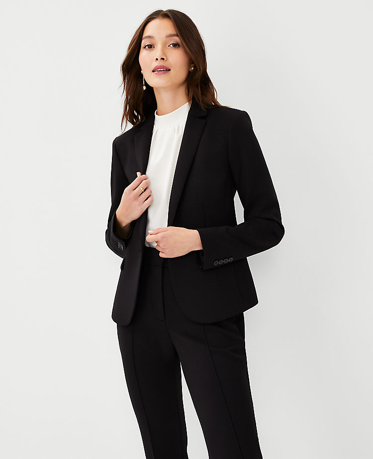 Ann Taylor Outlet |  The One-Button Blazer in Double Knit